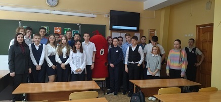 Открытый урок в школе № 49 г.о. Самара